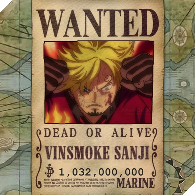 Sanji tiền truy nã