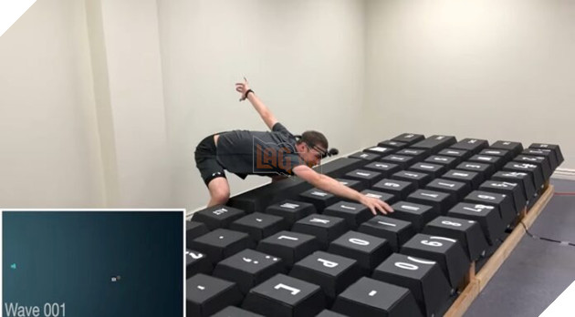 Xuất hiện chiếc bàn phím "siêu to khổng lồ" có thể khiến tốc độ đánh chữ của người dùng giảm 97%