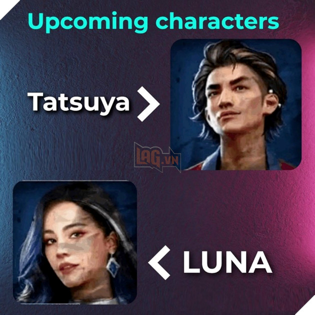 Free Fire Advance server OB36 tiết lộ 2 nhân vật mới Tatsuya và Luna