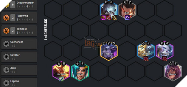 DTCL Mùa 7.5: Hướng dẫn Top đội hình Cuồng Long mạnh nhất bản 12.21 Rank Kim Cương 5