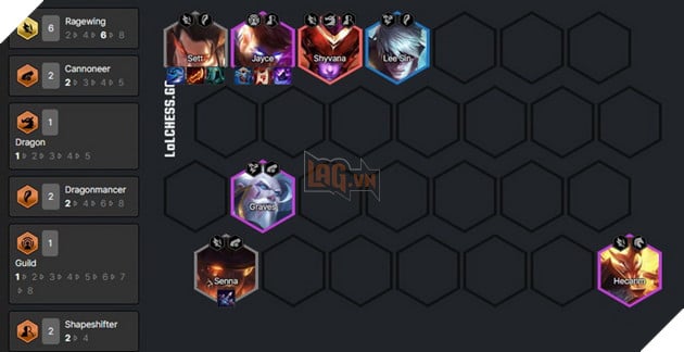 DTCL Mùa 7.5: Hướng dẫn Top đội hình Cuồng Long mạnh nhất bản 12.21 Rank Kim Cương 2