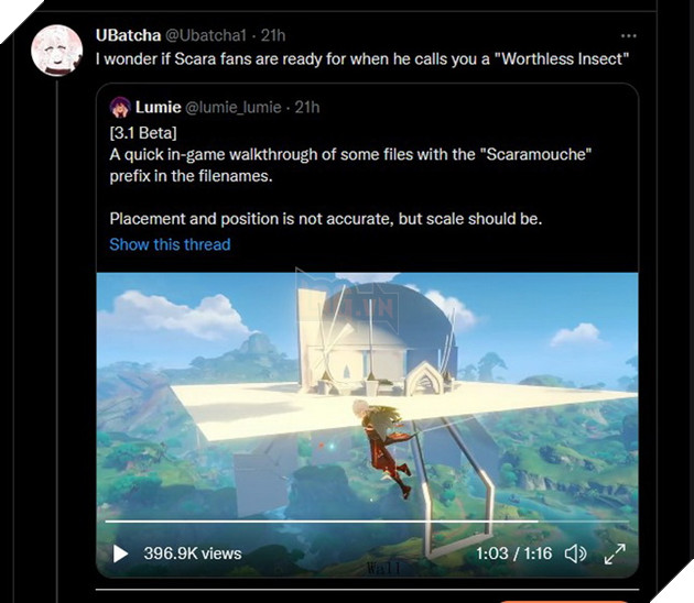 Genshin Impact: Leaker tung hàng loạt thông tin mới về Boss Tuần Scaramouche và Nhân vật Wanderer sắp tới 3