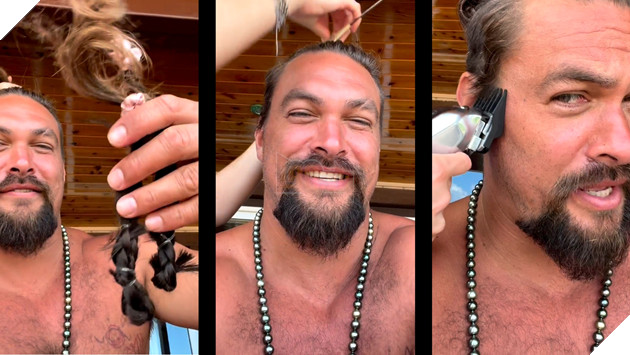 jason momoa cắt tóc