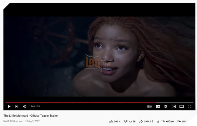 the little mermaid trailer, nàng tiên cá disney