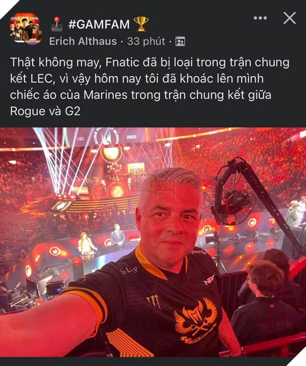 LMHT: Xuất hiện fan 200 năm của GAM Esports ngay tại trời Âu