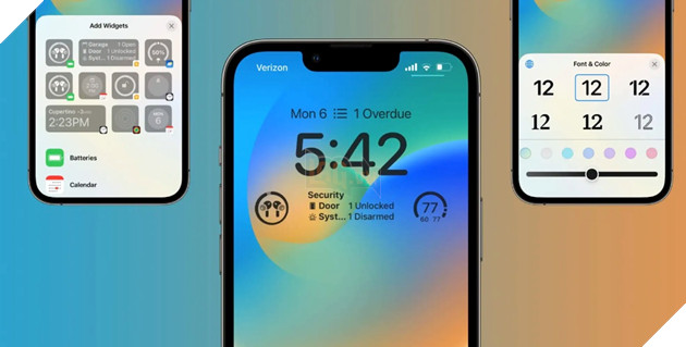 Tổng hợp các tính năng có trên iOS 16: Tuỳ chỉnh Màn hình khoá, chỉnh sửa/ xoá iMessage,...