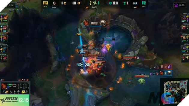 Màn “lội ngược dòng” của MBE: Chiến thắng đại diện Nhật Bản sau 2 trận thua nặng tại ACSI 6