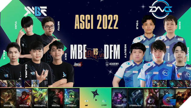 Màn “lội ngược dòng” của MBE: Chiến thắng đại diện Nhật Bản sau 2 trận thua nặng tại ACSI 9