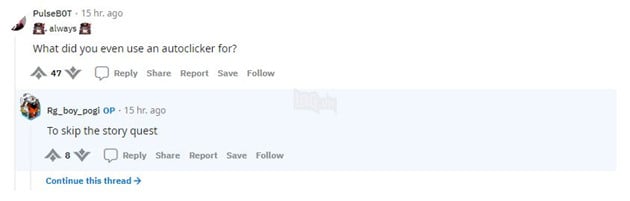 Genshin Impact: Game thủ bị khóa tài khoản 15 năm chỉ vì sử dụng Autoclick để skip cốt truyện