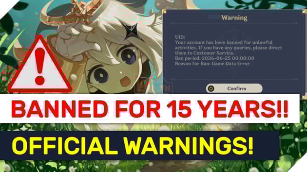 Genshin Impact: Game thủ bị khóa tài khoản 15 năm chỉ vì sử dụng Autoclick để skip cốt truyện