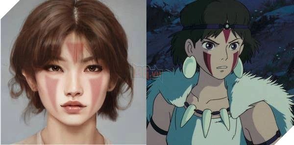 Chiêm ngưỡng dàn nhân vật nổi tiếng của Ghibli khi bước ra ngoài đời thực