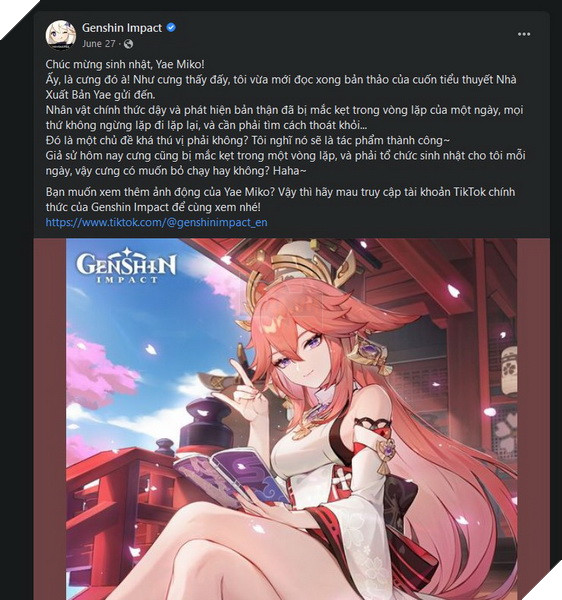 Genshin Impact: Cộng đồng phát hiện ra Mihoyo đã hé lộ cốt truyện Sumeru từ sinh nhật Yae Miko rồi 2