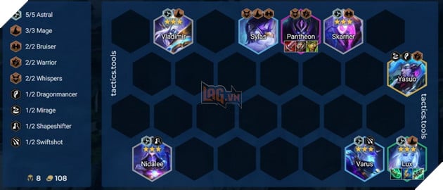 DTCL Mùa 7.5: Hướng dẫn Top đội hình Thượng Long hỗn hợp mạnh nhất Rank Thách Đấu 12.21 2