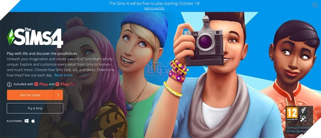 Hãng game keo kiệt nhất thế giới EA gây bất ngờ khi mở cửa không tính phí The Sims 4