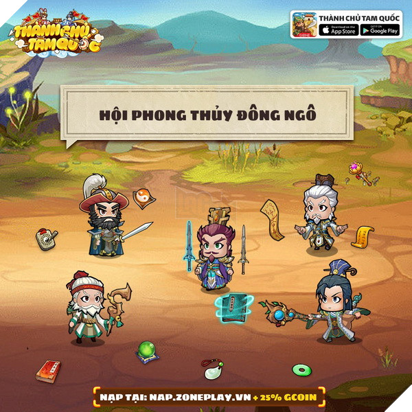 Hướng dẫn cách nhập và tổng hợp Giftcode Thành Chủ Tam Quốc mới nhất năm 2022