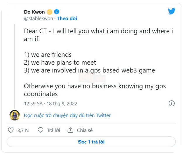 Chủ nhân đồng Luna lên tiếng khẳng định bản thân không bỏ trốn