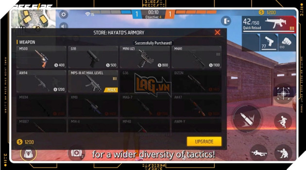 Chi tiết bản cập nhật Free Fire OB36: Súng laser mới, Cơ chế thưởng đội, Nâng cấp súng vĩnh viễn,... 3