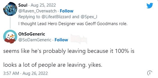 Trưởng ban thiết kế hero Overwatch 2 từ chức 3