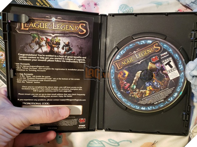 Game thủ phát hiện phiên bản LMHT siêu cũ kỹ, có cả đĩa CD vẫn còn cài đặt game được