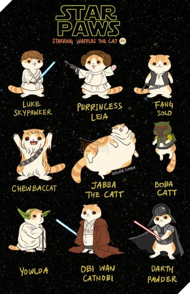 Sẽ ra sao nếu các nhân vật nổi tiếng hoá thân thành chú mèo dễ thương Phần 1 ? 2