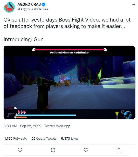 Another Crab's Treasure hé lộ màn đấu trùm căng thẳng đậm phong cách Soulslike 3