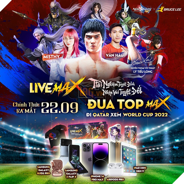 Võ Lâm Truyền Kỳ MAX chính thức ra mắt, bùng nổ” cuộc chiến đua top đoạt vé World Cup 2022 3