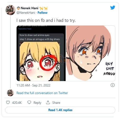 Hóa ra use Meme Sú là cách dễ dàng nhất để đôi mắt buồn trong Anime 2