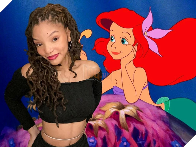 halle bailey little mermaid, the little mermaid, halle bailey 