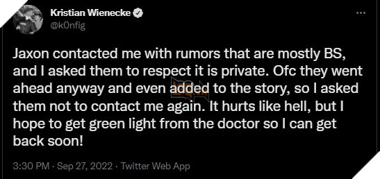 K0nfig tình nghi đánh nhau dẫn đến chấn thương 3