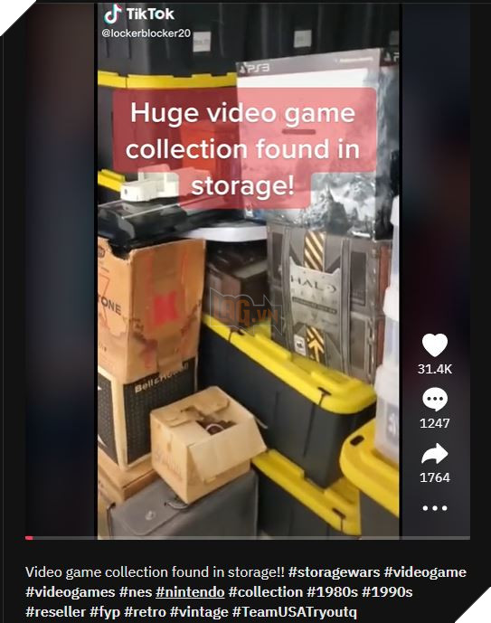 Một bộ sưu tập game đầy ấn tượng vừa được Tiktoker tìm thấy từ một kho đồ bỏ hoang