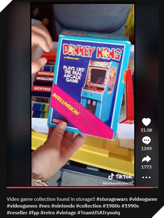 Một bộ sưu tập game đầy ấn tượng vừa được Tiktoker tìm thấy từ một kho đồ bỏ hoang 3