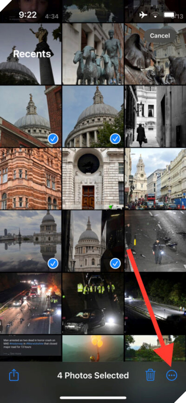 Hướng dẫn cách chỉnh sửa nhiều ảnh cùng một lúc trên iOS 16