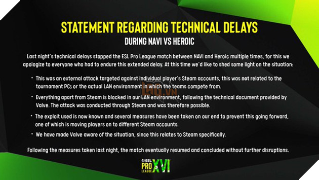 S1mple bị hacker tấn công tại giải đấu lớn 3