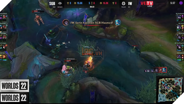 SGB mang đặc sản VCS tới CKTG 2022 bằng trận thắng mở màn trước đại diện đến từ Wildcard 2