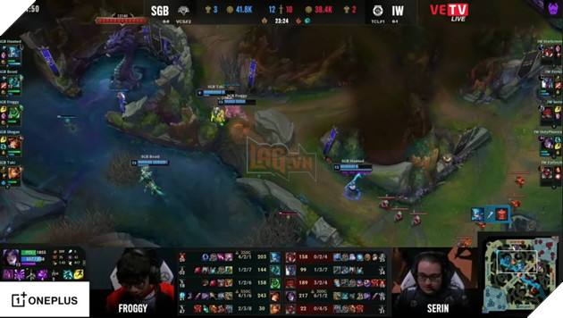 SGB mang đặc sản VCS tới CKTG 2022 bằng trận thắng mở màn trước đại diện đến từ Wildcard 3