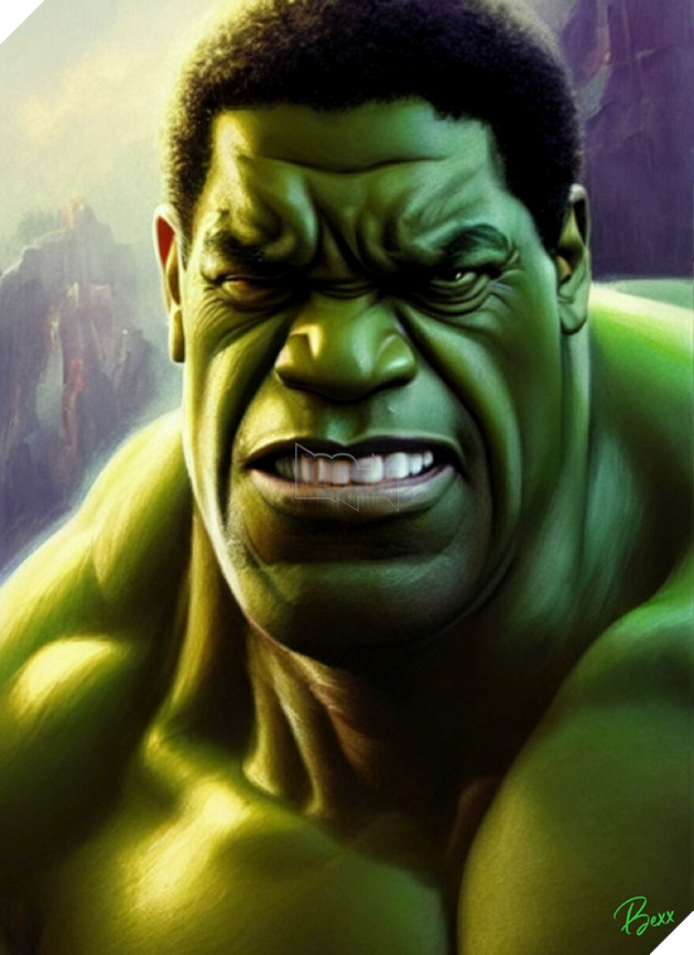 Loạt người nổi tiếng sẽ như thế nào khi hóa thân thành Hulk?  (Phần 2)