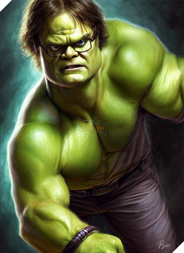 Loạt người nổi tiếng sẽ trông như thế nào khi biến hình thành Hulk? (Phần 1)