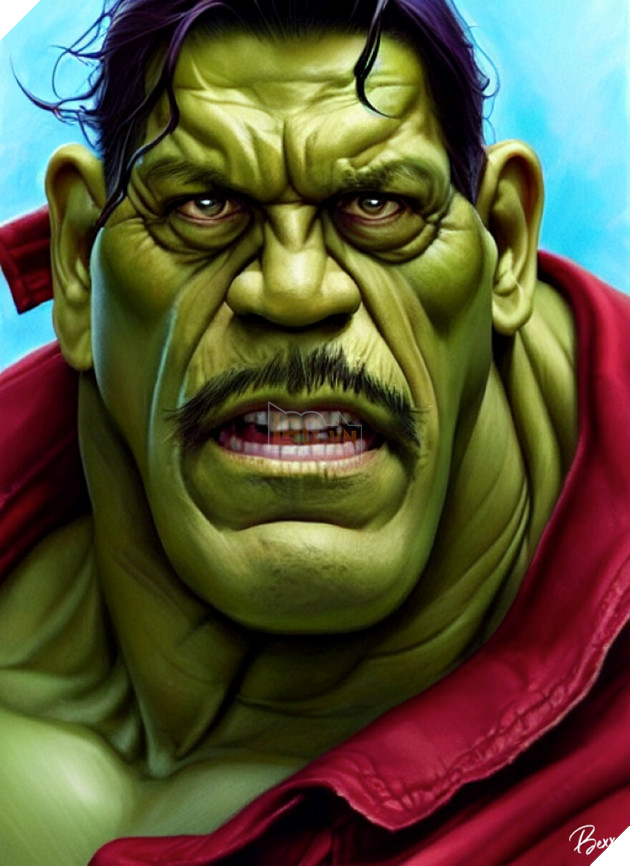 Loạt người nổi tiếng sẽ trông như thế nào khi biến hình thành Hulk? (Phần 1)