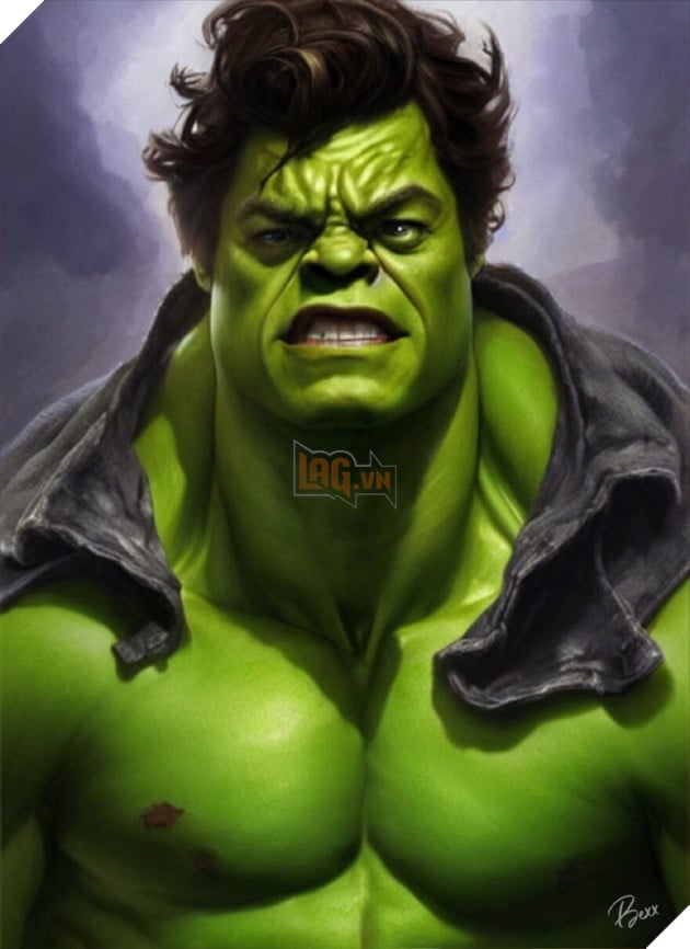 Loạt người nổi tiếng sẽ trông như thế nào khi biến hình thành Hulk? (Phần 1)