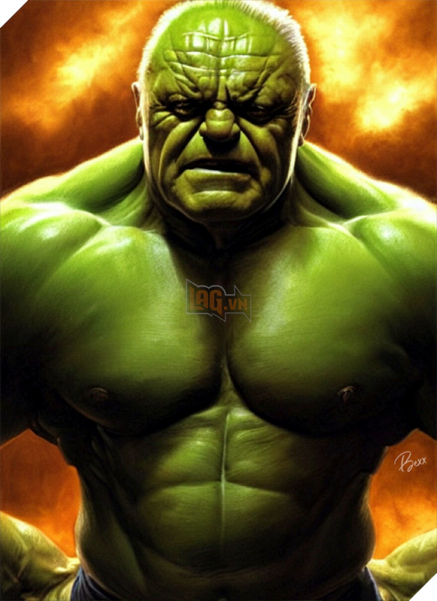 Loạt người nổi tiếng sẽ trông như thế nào khi biến hình thành Hulk? (Phần 1)