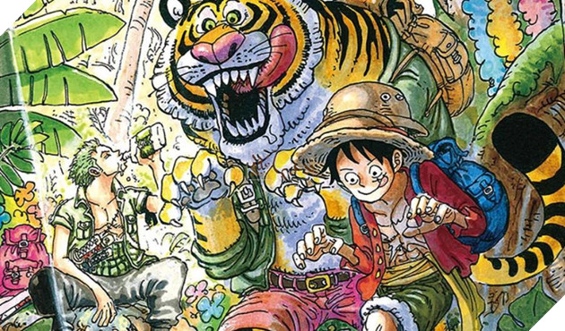 Artbook One Piece Color Walk 9: Tiger