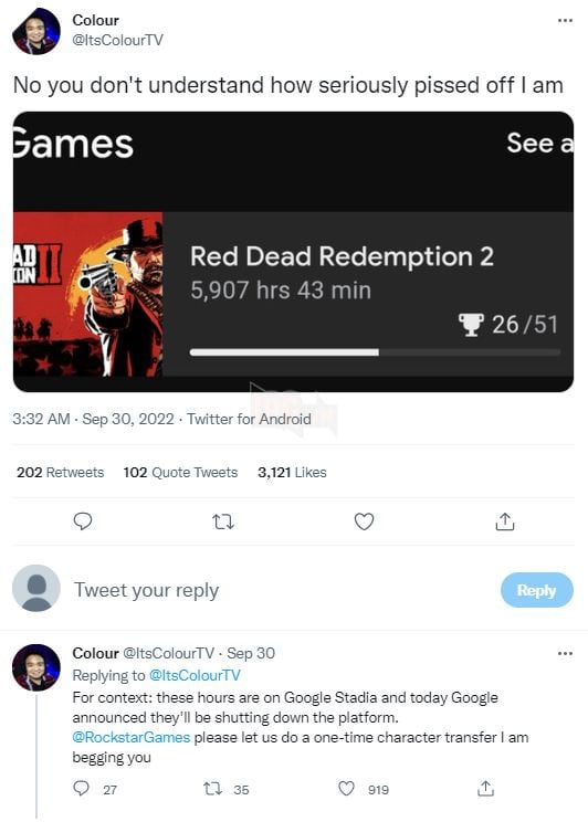 Game thủ Red Dead Redemption 2 hoang mang trước tin Google Stadia đóng cửa