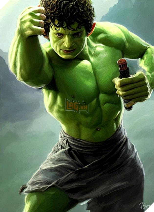 Loạt người nổi tiếng sẽ như thế nào khi hóa thân thành Hulk?  (Phần 3)