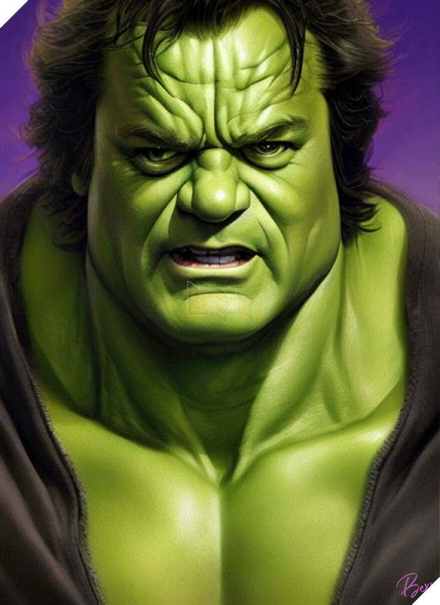Loạt người nổi tiếng sẽ như thế nào khi hóa thân thành Hulk?  (Phần 4)