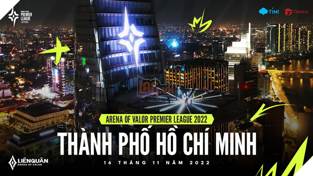 Arena of Valor Premier League APL 2022 sẽ chính thức khởi tranh tại TP.HCM từ 16 tháng 11