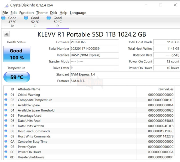Review SSD KLEVV R1 -  Hiệu suất, tản nhiệt "trên cả tuyệt vời" 