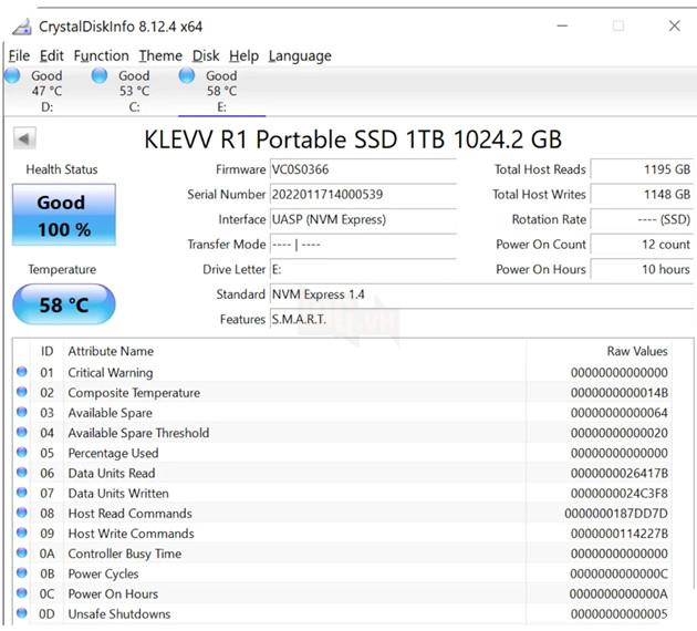 Review SSD KLEVV R1 -  Hiệu suất, tản nhiệt "trên cả tuyệt vời" 