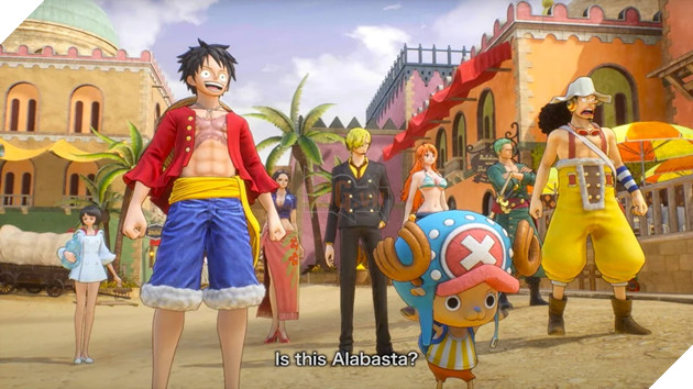 One Piece Odyssey ra mắt trailer giới thiệu thành phố cát Alabasta