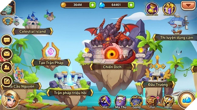 Idle Heroes - Cùng dẫn dắt các anh hùng chống lại thế lực bóng tối với lối chơi rảnh tay 3