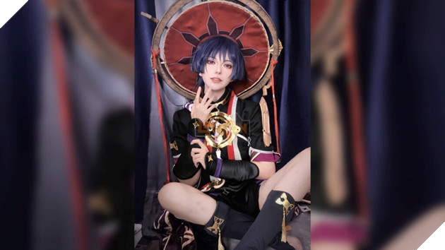 Scaramouche cosplay genshin impact